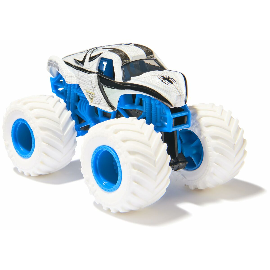 Monster Jam Spiderman Pack 5 Coches Die Cast +3 Años 4