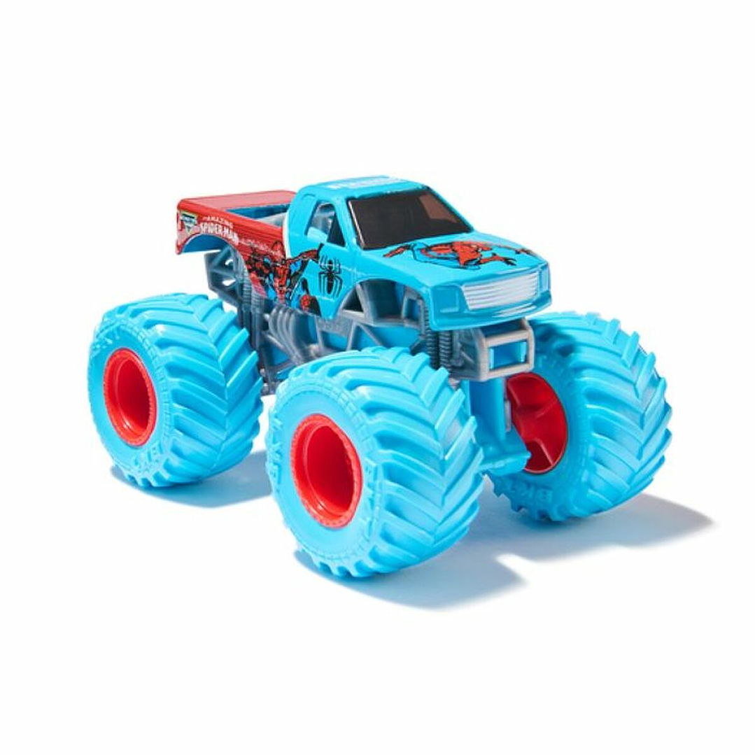 Monster Jam Spiderman Pack 5 Coches Die Cast +3 Años 8
