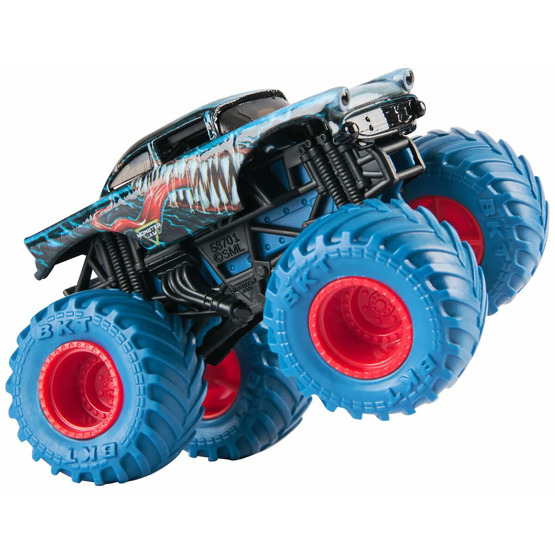 Monster Jam Spiderman Pack 5 Coches Die Cast +3 Años 9