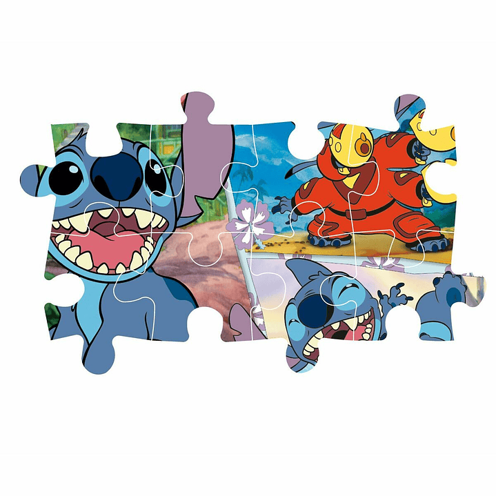 Puzzle Infantil Stitch Clementoni 104 Piezas Disney (4 Unidades) 4