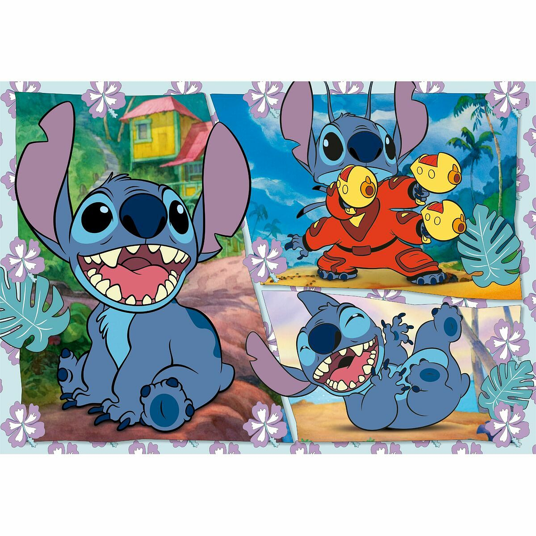 Puzzle Infantil Stitch Clementoni 104 Piezas Disney (4 Unidades) 5