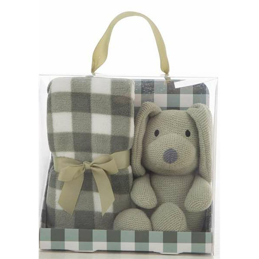 Peluche con Manta 26 cm Bebé Regalo Suave 2