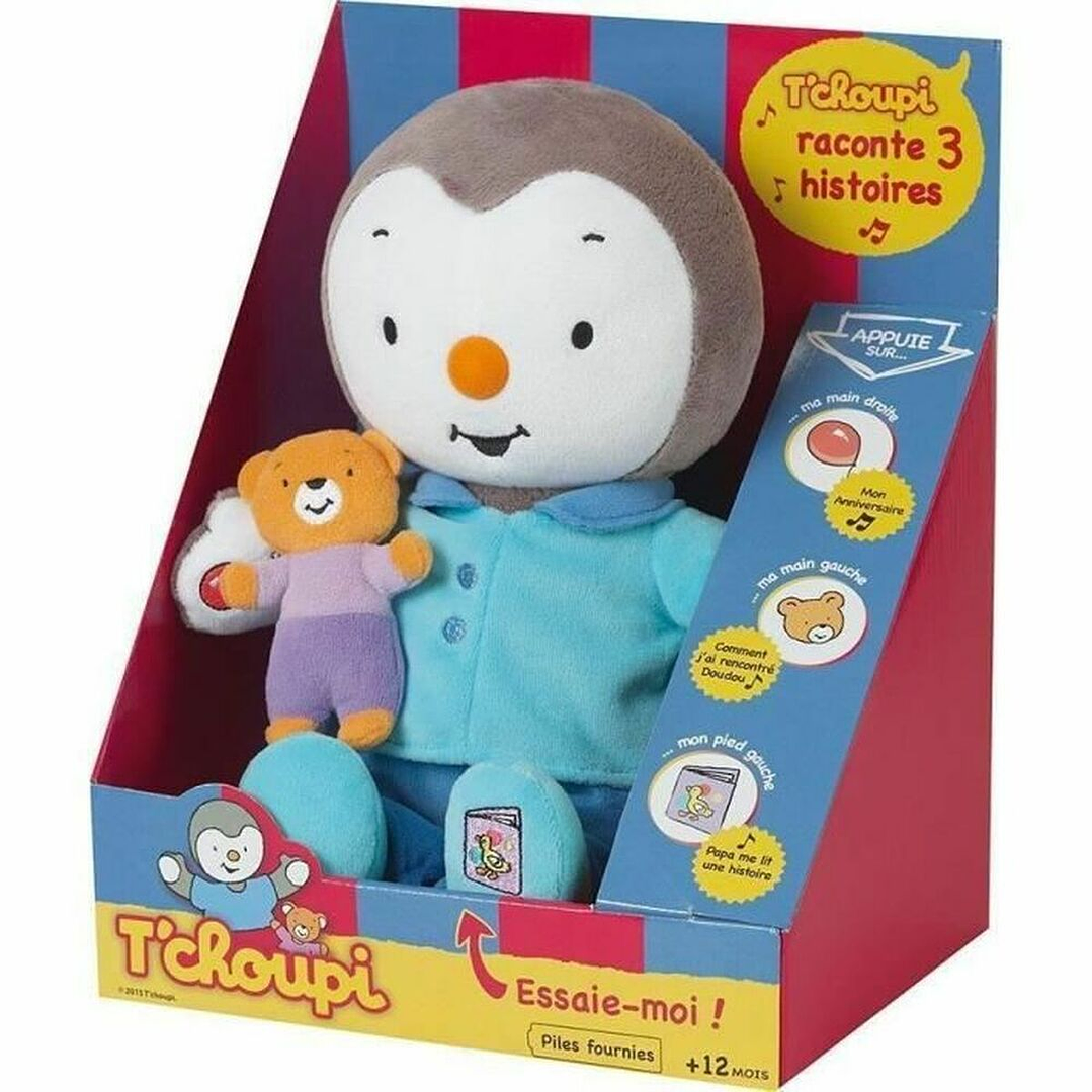 Peluche Interactivo T'choupi 30 cm Cuentacuentos Francés 2