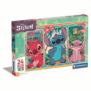Puzzle Infantil Stitch Clementoni 24 Piezas Disney