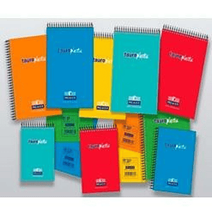 Cuaderno Espiral 80 Hojas Cuadrícula (20 Uds)