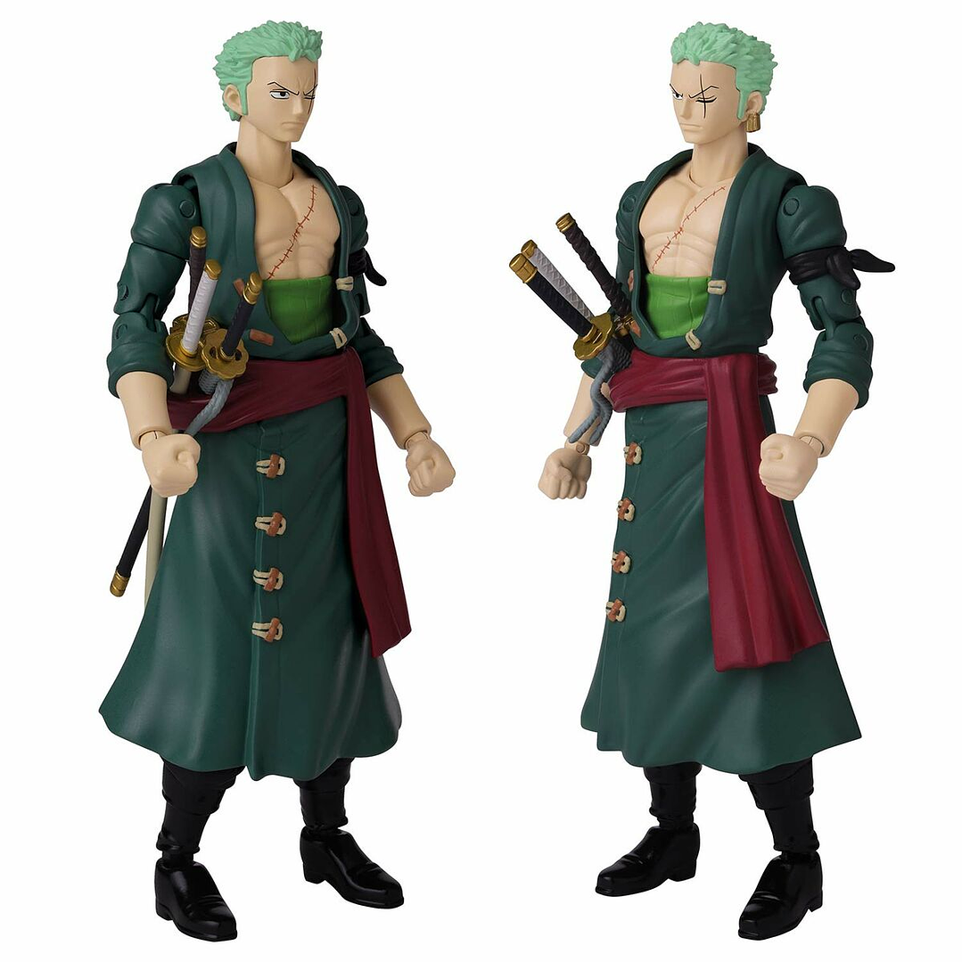 Figura Articulada Zoro One Piece Anime Heroes 17 cm 3