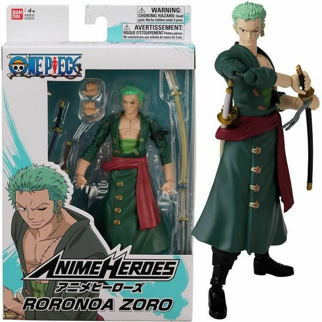 Figura Articulada Zoro One Piece Anime Heroes 17 cm 1
