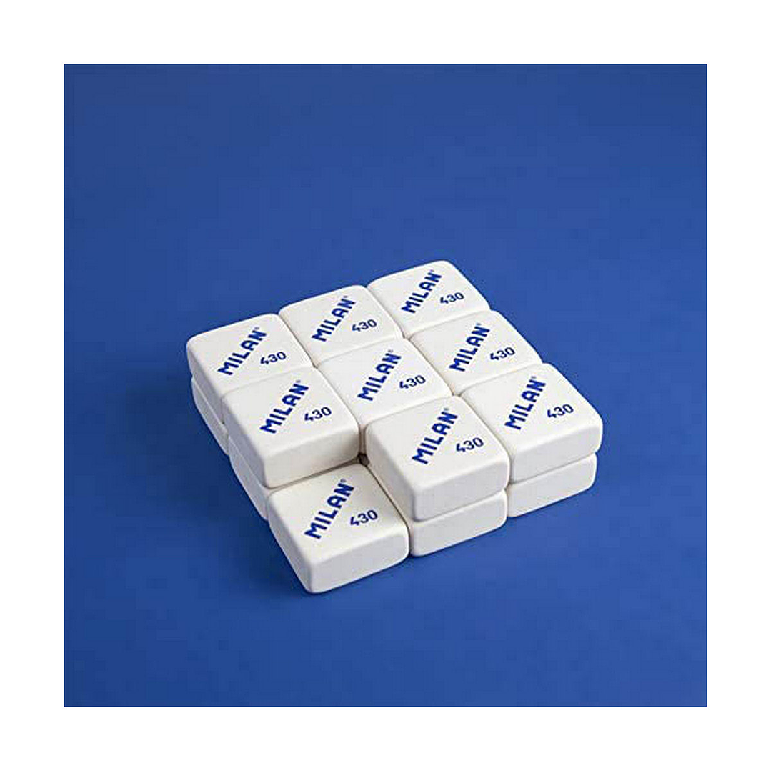 Goma de Borrar Milan 430 Multicolor (30 Uds) 2