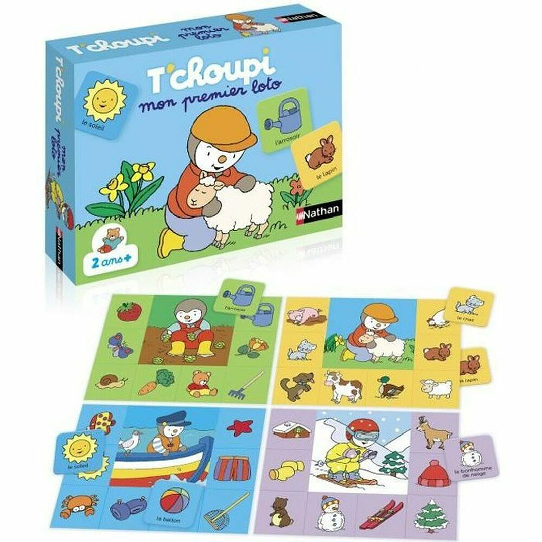 Juego Educativo Infantil Nathan T'choupi +2 Años (FR) 1