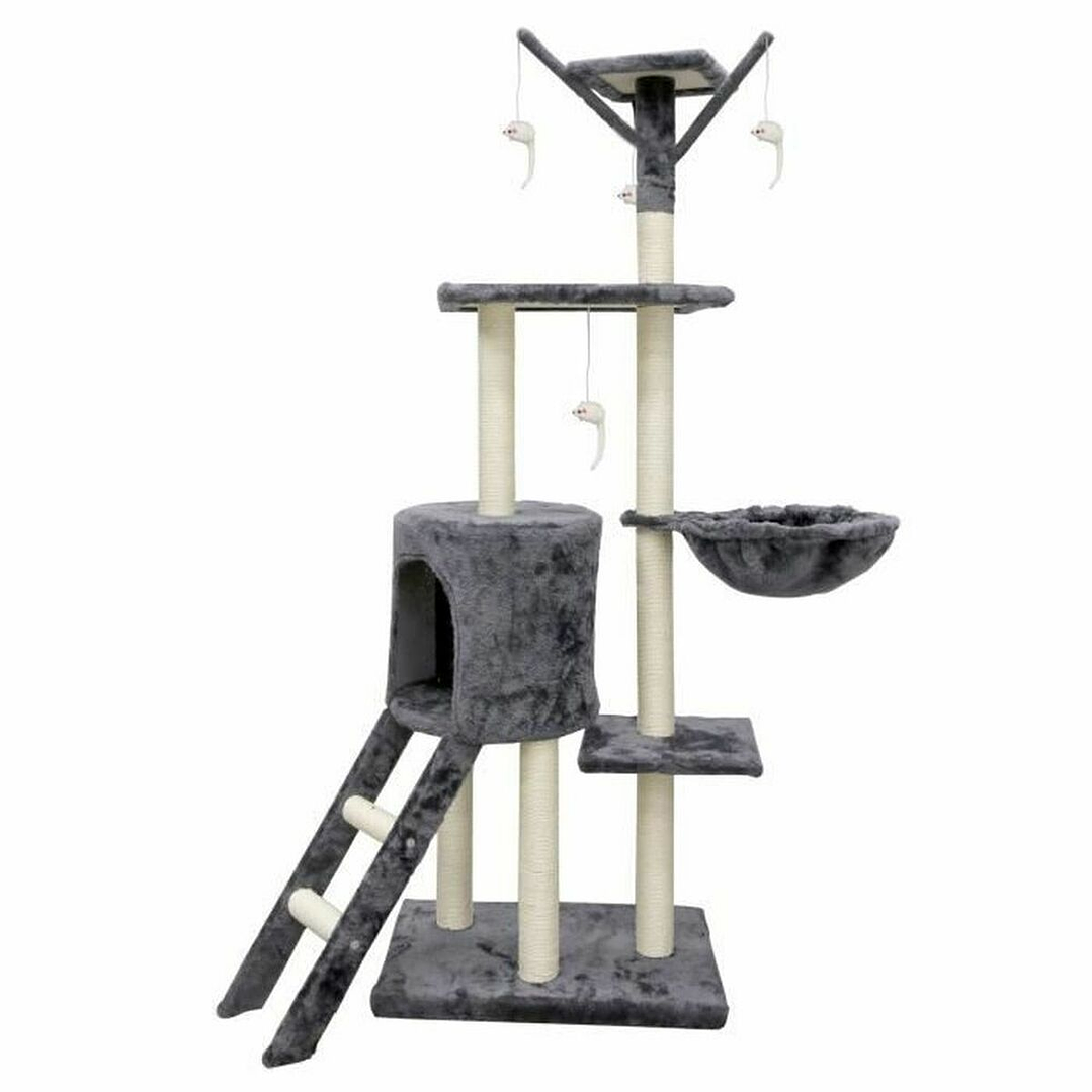 Rascador para Gatos Jipsy Gris 138 cm Sisal 1