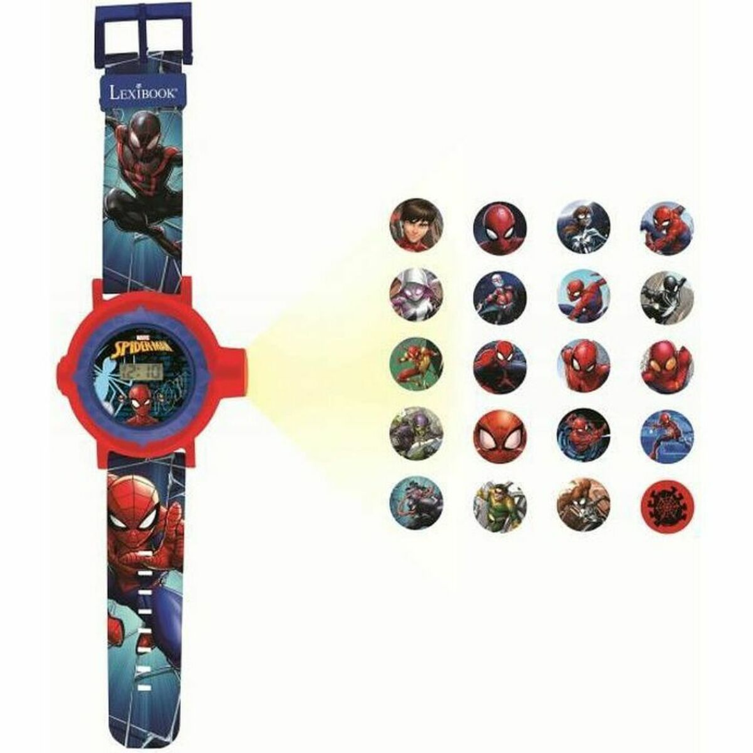 Reloj Infantil Lexibook Spider-Man con Proyector 1