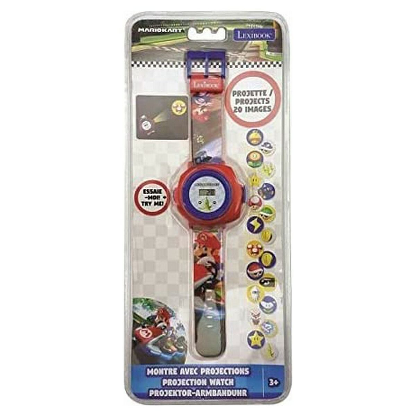 Reloj Digital Infantil Mario Kart Lexibook DMW050NI 5