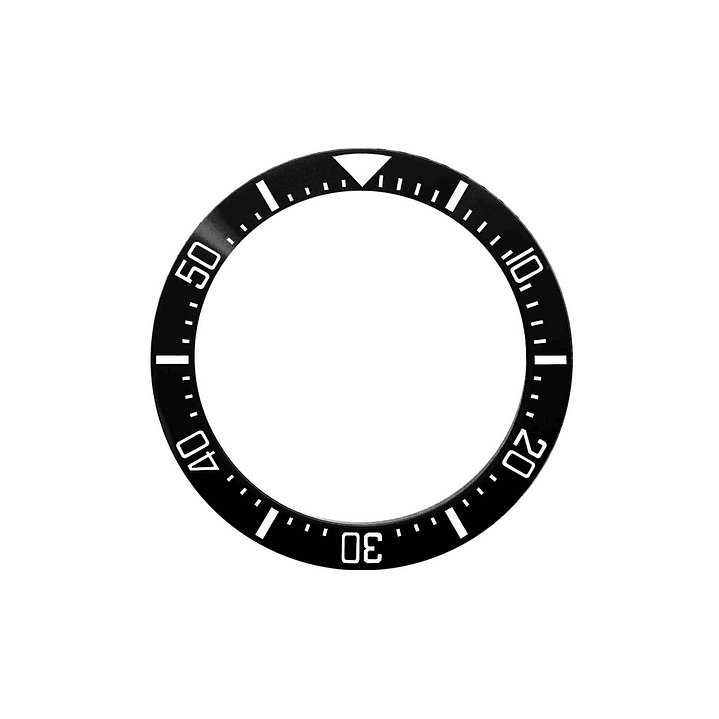 Bisel para Reloj Bobroff BFBNE Negro Cerámica 1