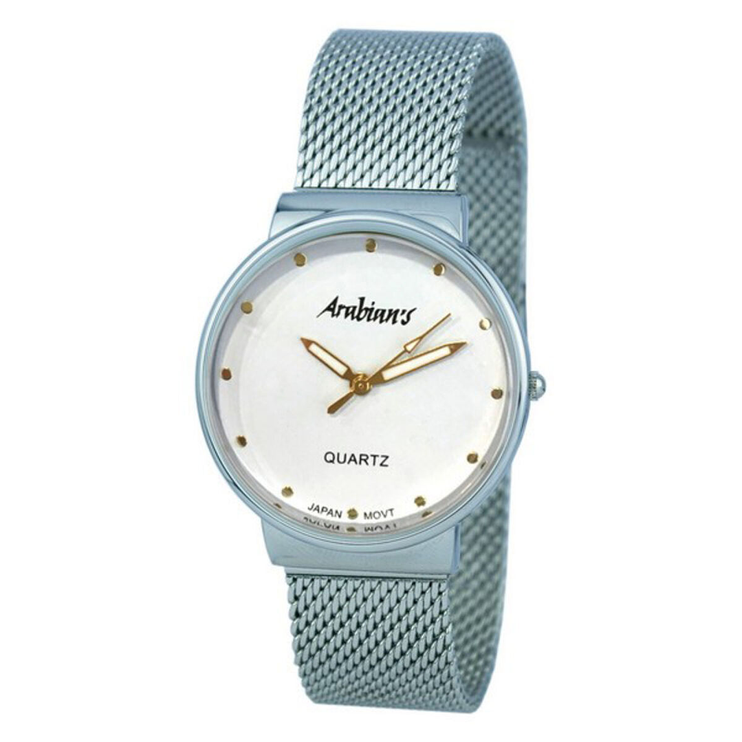 Reloj Unisex Arabians DBP2262D Plateado 37 mm 1