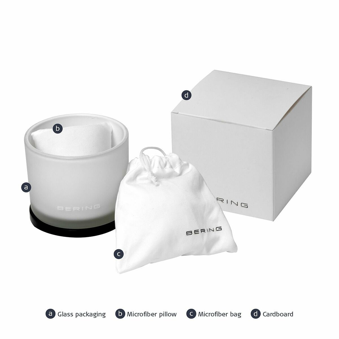 Reloj Hombre Bering 14240-864 Dorado Azul 40 mm 5