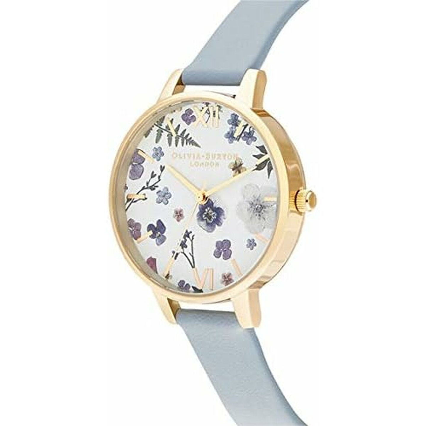 Reloj Mujer Olivia Burton OB16AR08 Azul Dorado 34 mm 3