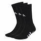 Calcetines Adidas Essentials Negro Pack 3 Unisex - Miniatura 1