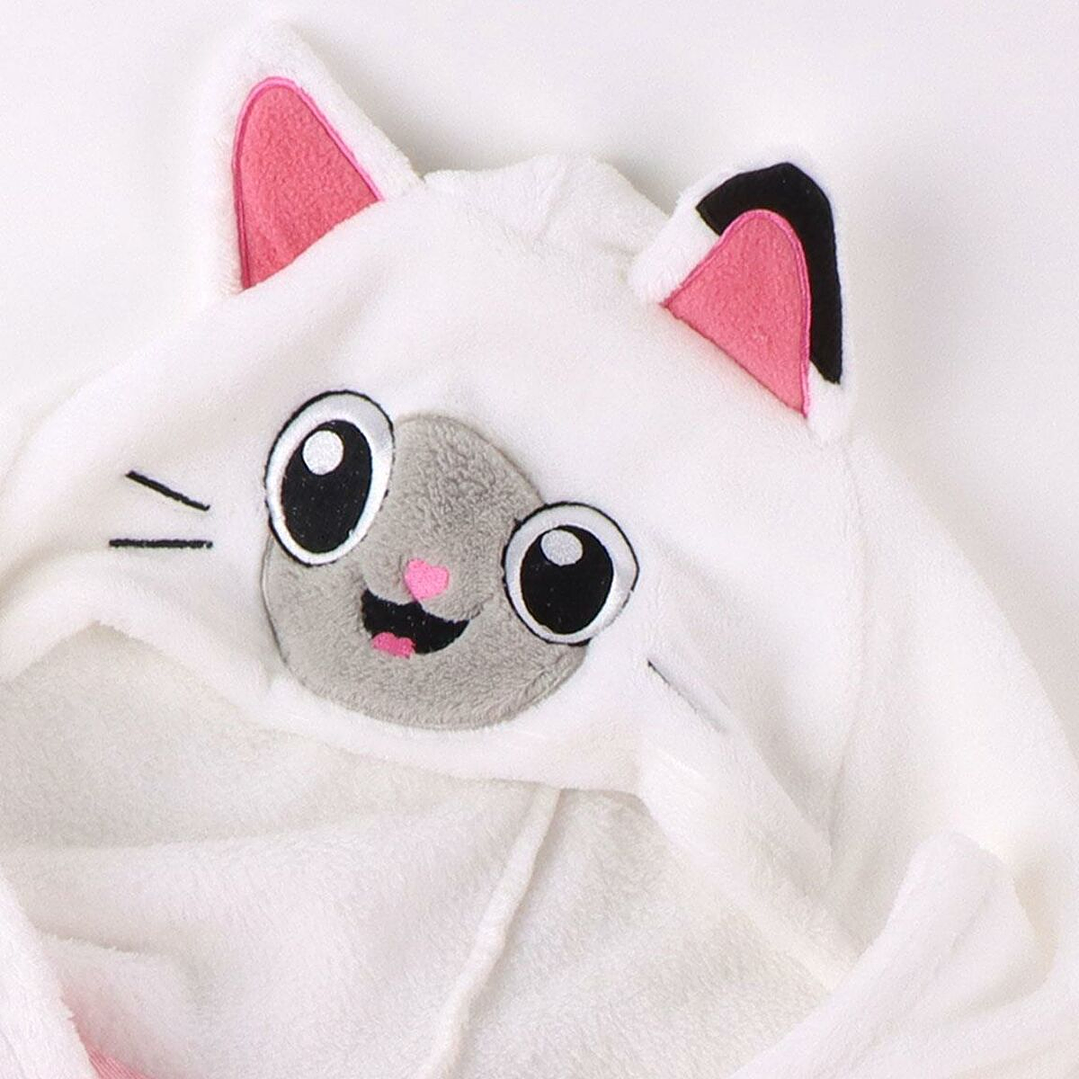 Batín Infantil Gabby’s Dollhouse Rosa Polar Niña Talla 3 años 2