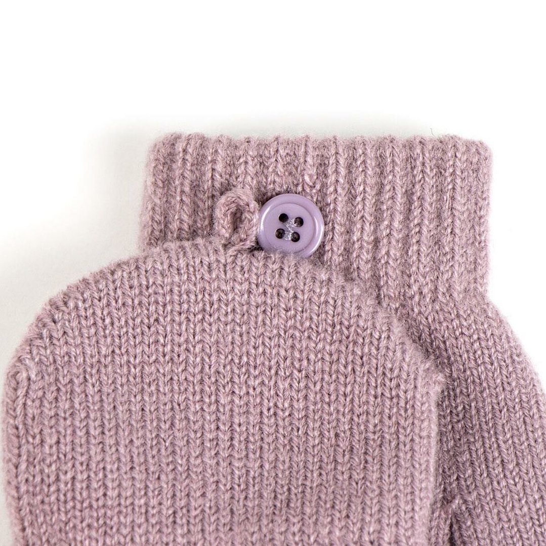 Gorro y Guantes Stitch Morado Invierno Talla Única 3