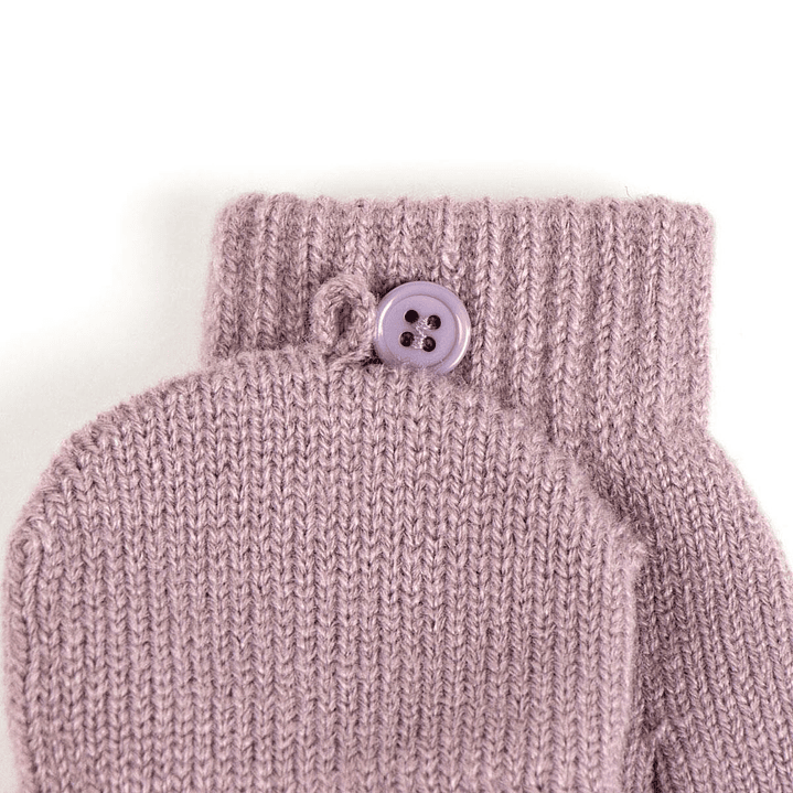 Gorro y Guantes Stitch Morado Invierno Talla Única 3
