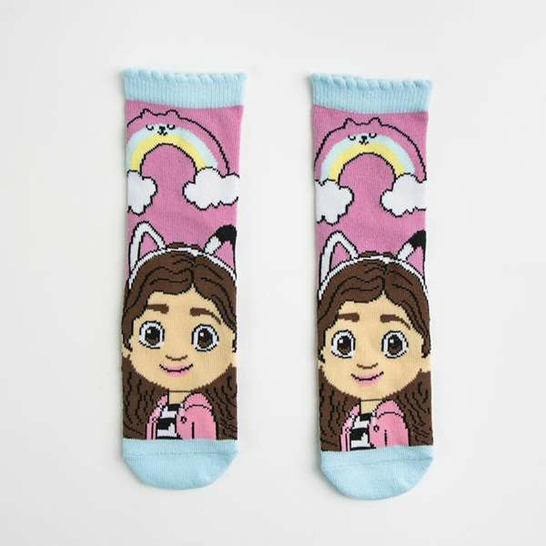 Calcetines Gabby's Dollhouse Niña 3 Piezas 2