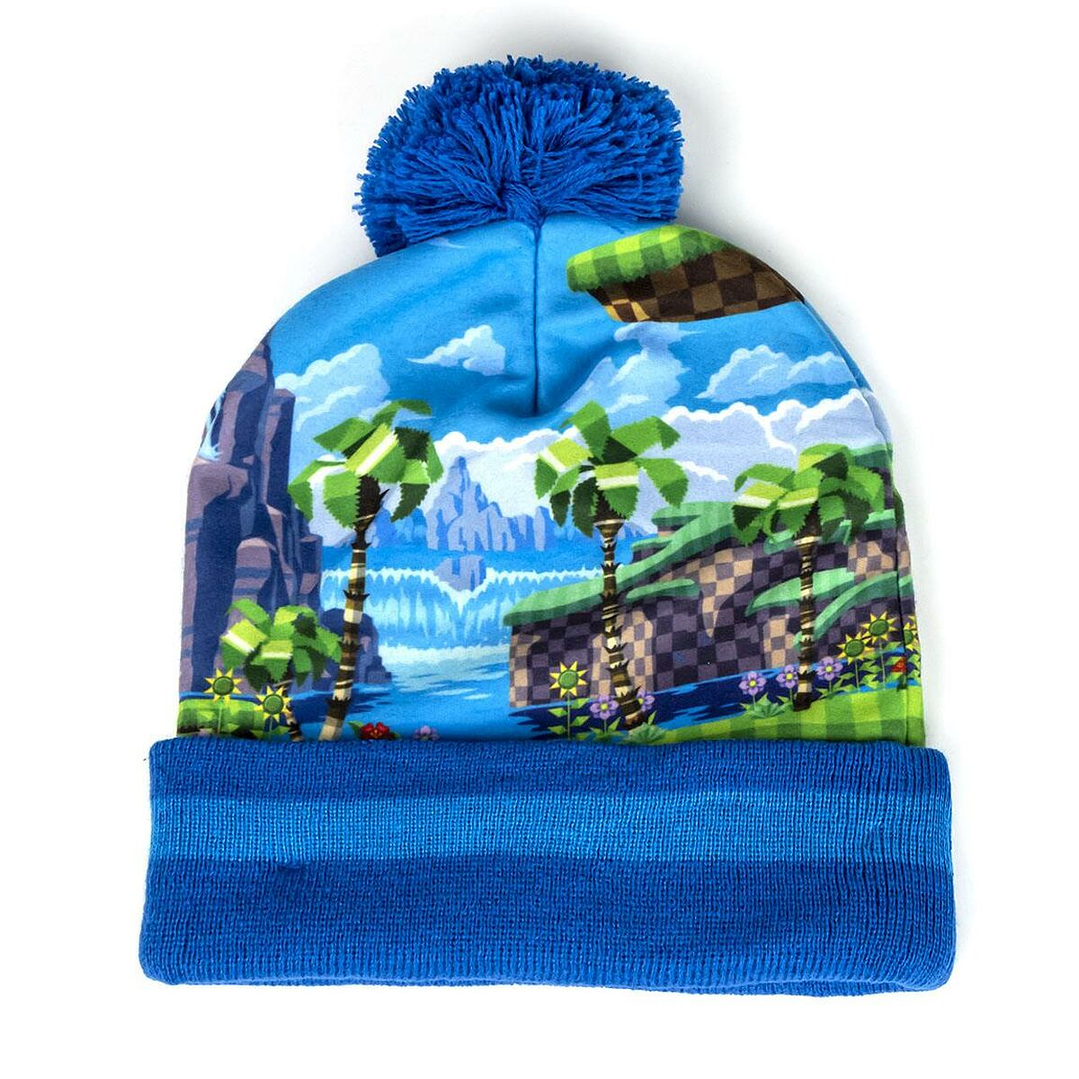 Gorro y Guantes Sonic Azul Infantil Invierno 3