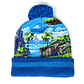 Gorro y Guantes Sonic Azul Infantil Invierno - Miniatura 3