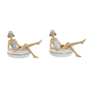 Figura Decorativa Home ESPRIT Mediterráneo 2 Unidades
