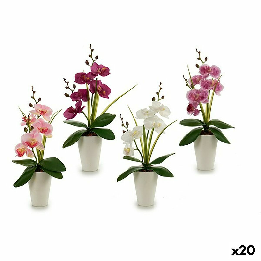 Flor Decorativa Orquídea Ibergarden 35 cm Pack 12 1