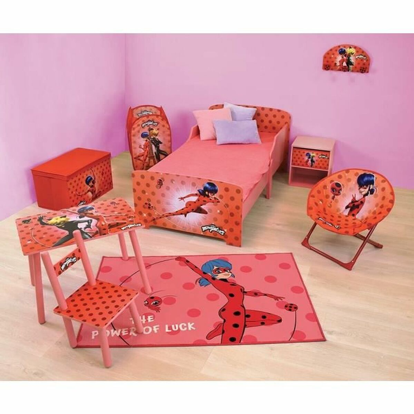 Cama Infantil Fun House Miraculous 140x70 cm 1