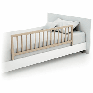 Barandilla de Cama Infantil Madera Marrón 117 cm