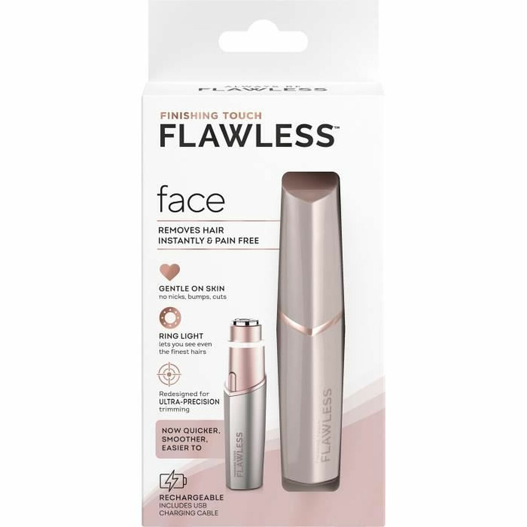 Depiladora Facial FLAWLESS Face Recargable Blush 1