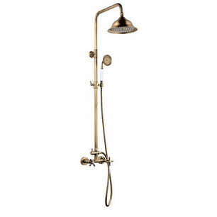 Columna de Ducha Rousseau Retro Bronce Inox