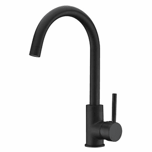 Grifo Monomando Rousseau 4060411 Negro Cocina