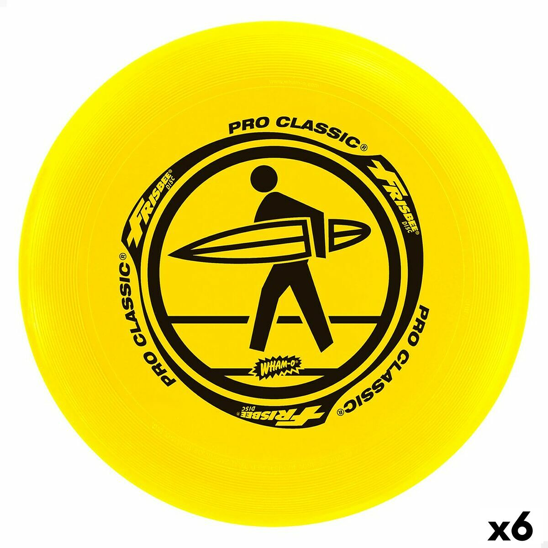 Frisbee Wham-O Pro-Classic Flexible 25 cm Pack 6 1