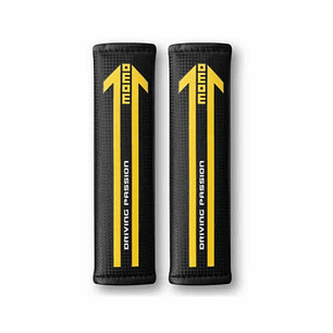 Almohadillas Cinturón Seguridad MOMO Negro