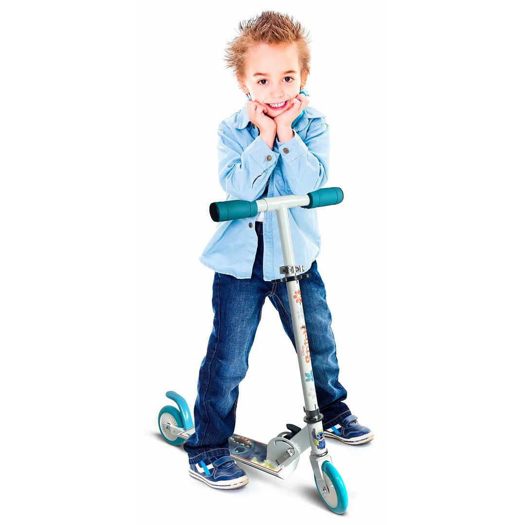 Patinete Infantil Disney Stitch Plegable 2 Ruedas 3