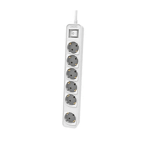 Regleta Philips 6 Tomas con Interruptor 1,5 m