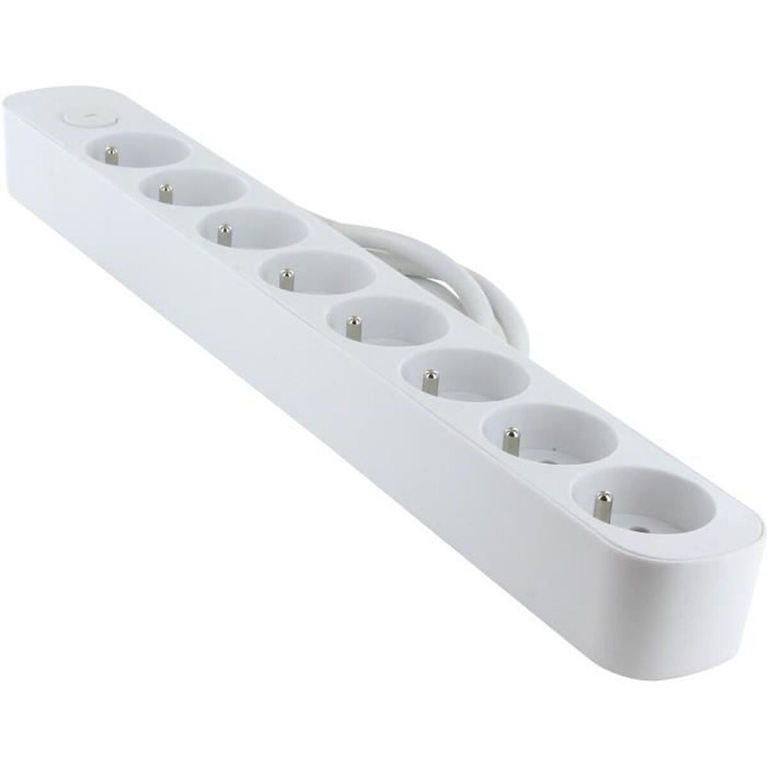 Regleta Chacon 5 Enchufes con USB 1,5 m 1