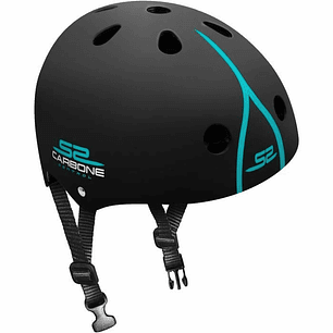 Casco Stamp Skate Ajustable Negro