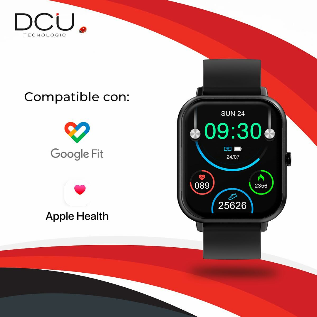 Smartwatch DCU Curved Glass Pro 1,83