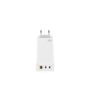 Adaptador LEOTEC 65W Blanco USB-C Universal