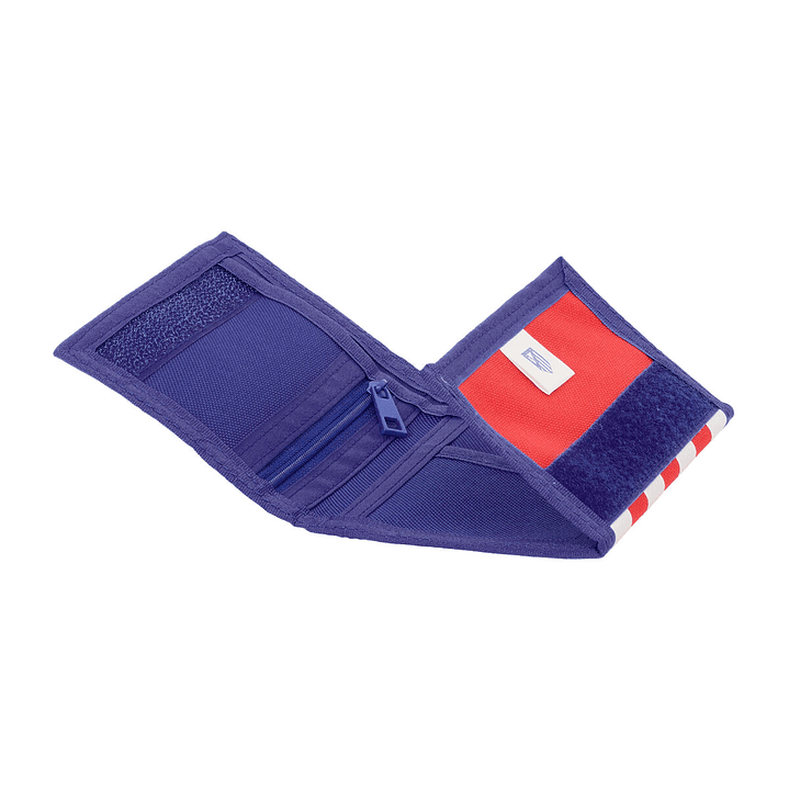 Cartera Atlético Madrid Poliéster Azul Rojo 3