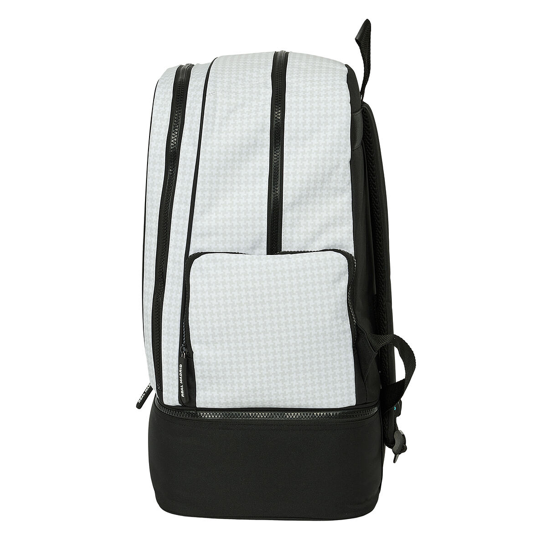 Mochila Deportiva Real Madrid 24/25 Blanco Gris 3