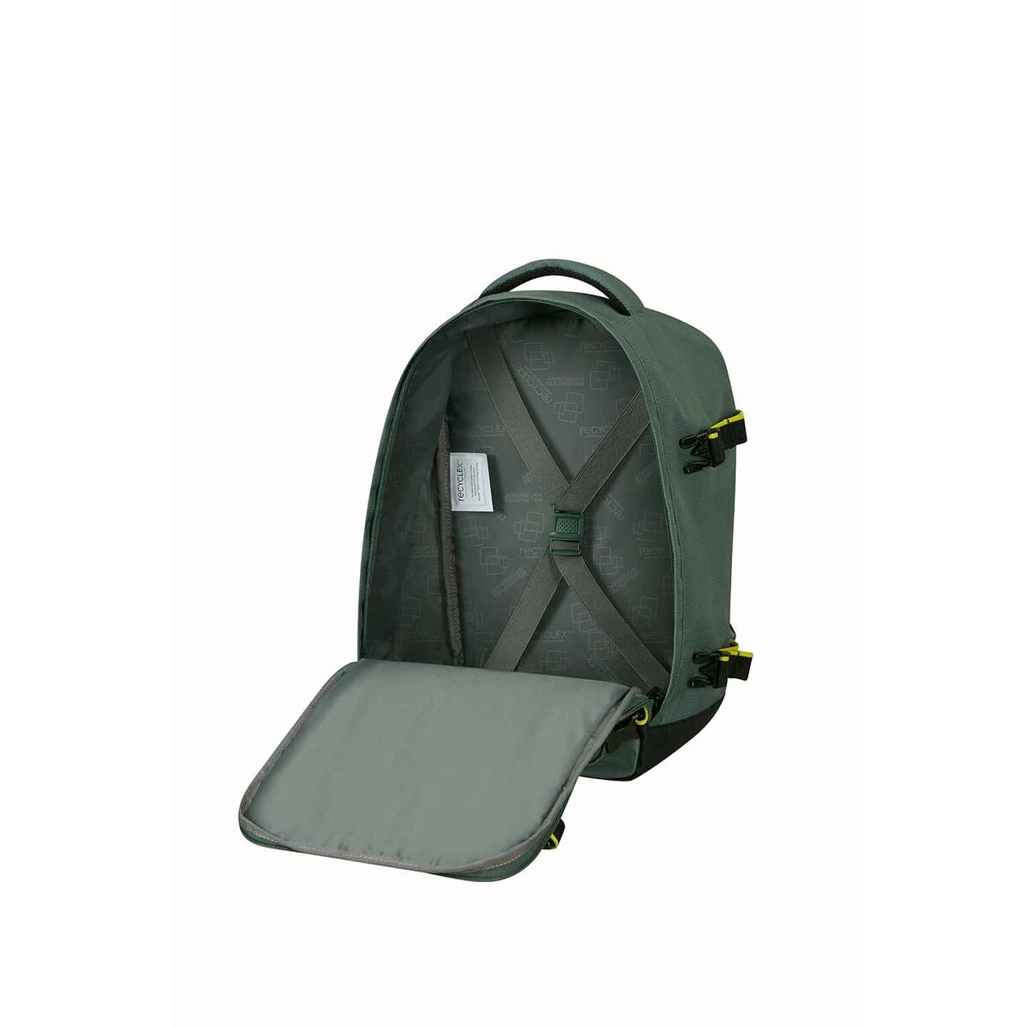 Mochila American Tourister Take2Cabin Verde Unisex 5