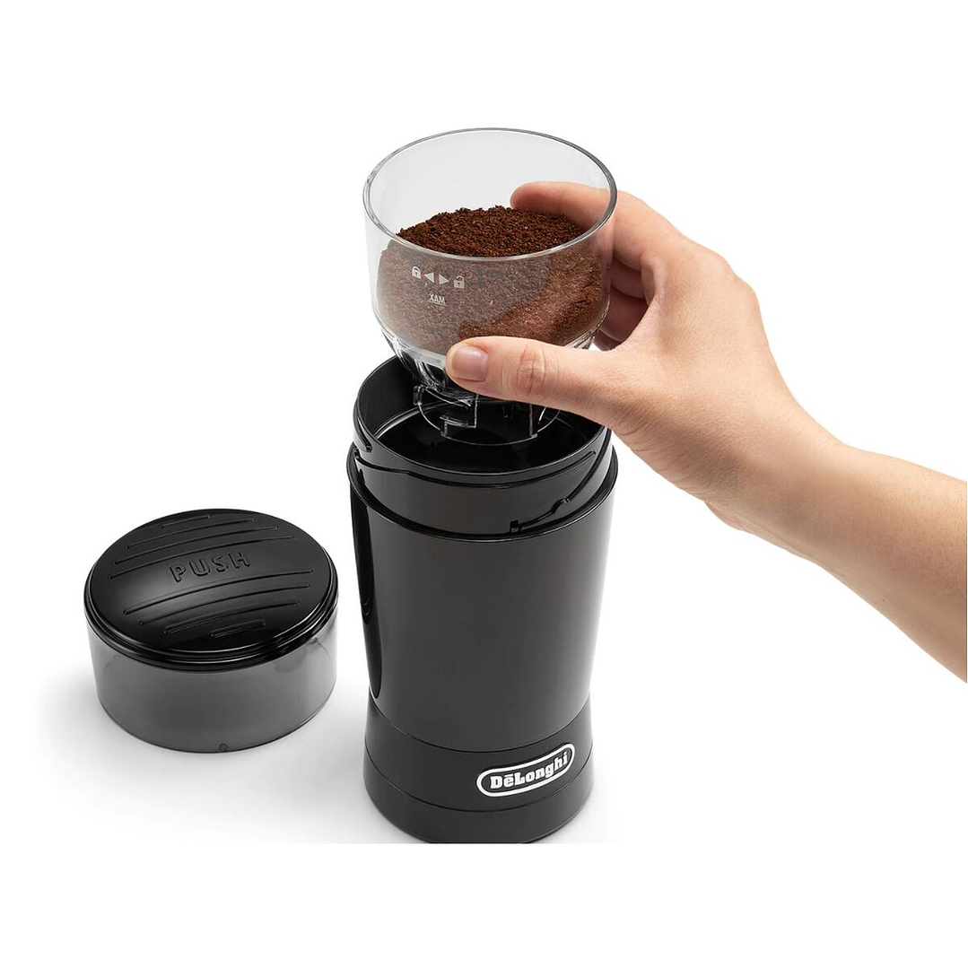 Molinillo de Café DeLonghi KG200 90g Negro 6