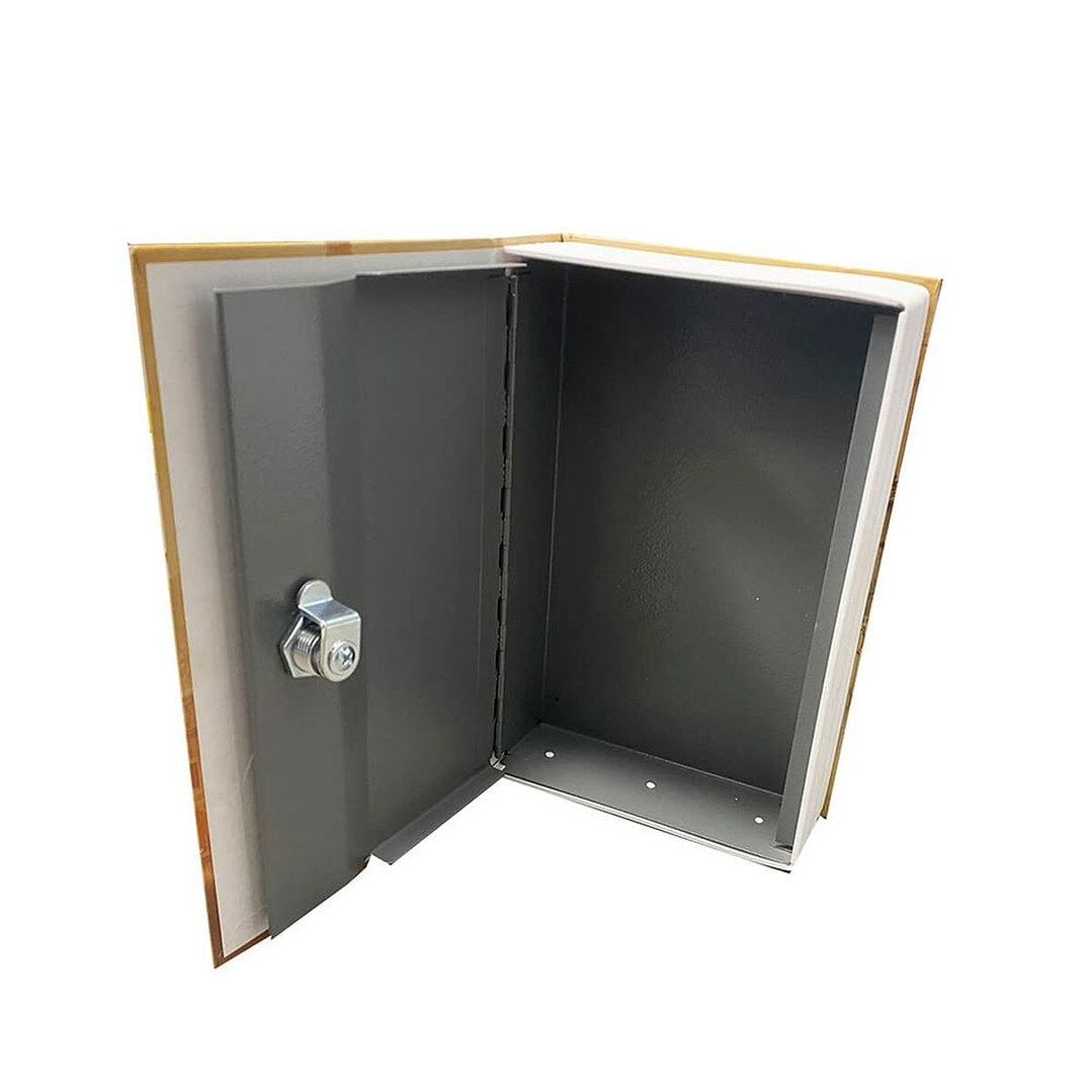 Caja de Seguridad Libro Micel Londres Gris 2