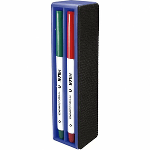 Marcadores Milan 165894 Pizarra Blanca 4 Colores