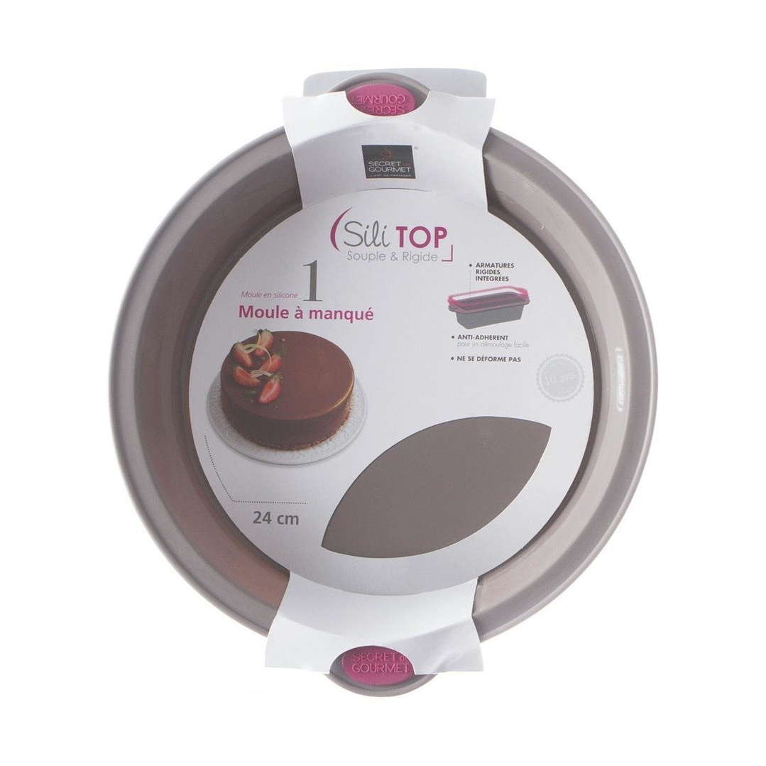 Molde Redondo Silicona 24 cm Secret de Gourmet 4