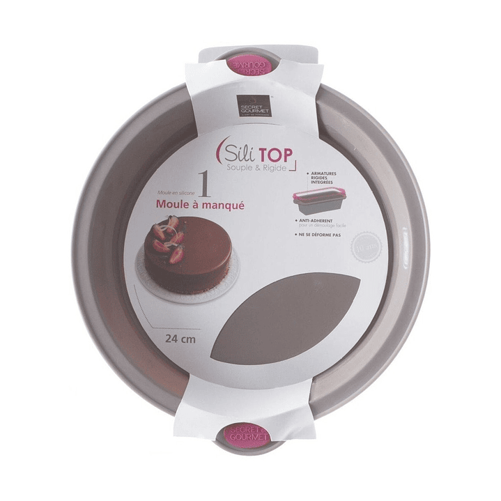 Molde Redondo Silicona 24 cm Secret de Gourmet 4